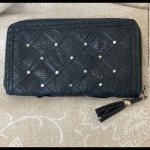 Corral Boot Company Black Wallet